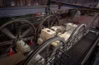At the Cable Car Museum in San Francisco