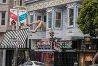 In the Haight-Ashbury district, San Francisco