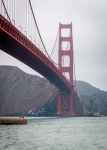Golden Gate Bridge from Fort Point in San Francisco