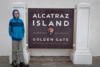 Kyle on Alcatraz Island in San Francisco