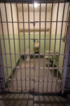 Cellblock on Alcatraz Island in San Francisco