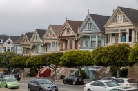 Painted Ladies at Alamo Square Park in San Francisco