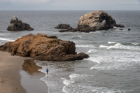 Seal Rocks from Lands End Trail in San Francisco