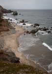 Mile Rock Beach on Lands End Trail in San Francisco
