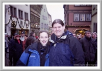 Paul and Suzanne in Rothenburg ob der Tauber