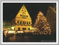 Rothenburg Marktplatz at night