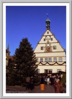 Rothenburg Marktplatz and Christmas Tree