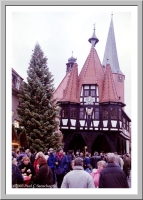 The Michelstadt Christmas Market and Town Hall