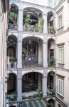 Courtyard at Hotel Dimora Delle Arti