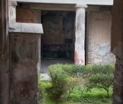 Aedicula at the House of the Tragic Poet