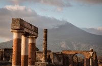 The Forum and Mount Vesuvius