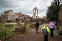 Roman Forum: next to the Basilica Julia