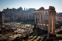 View of Roman Forum from Capitoline Hill