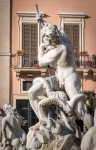 Fountain of Neptune in Piazza Navona