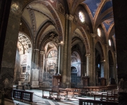 Inside Santa Maria sopra Minerva