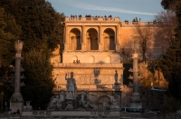 In Piazza del Popolo