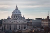 Castel Sant'Angelo: View of St. Peter's
