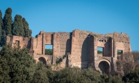 Ruins of the Imperial Palace on the Palatine Hill