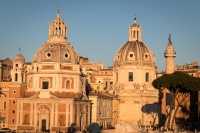 Santa Maria di Loreto, Santissimo Nome di Maria and Trajans Column
