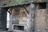Christian Shrine in ancient insula (apartment)