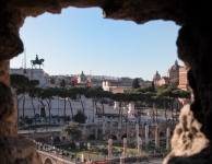 View over Trajan's Forum