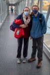 Suzanne and Kyle Boarding Anthem of the Seas in Bayonne