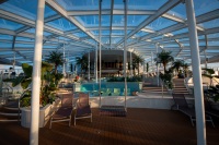 In the Solarium on Anthem of the Seas