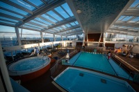 Indoor pool on Anthem of the Seas