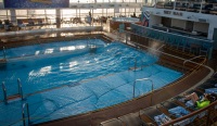 Pool deck on Anthem of the Seas