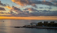 View of Coco Cay, Bahamas from Anthem of the Seas