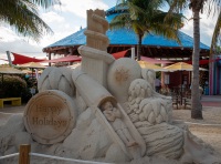 Sand Sculpture on Coco Cay