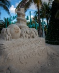 Sand Sculpture on Coco Cay