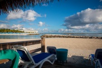 Our cabana at Chill Island, Coco Cay
