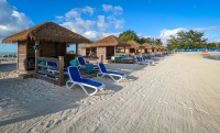 Our cabana on Coco Cay, Bahamas