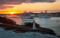 Arriving in Nassau on Anthem of the Seas