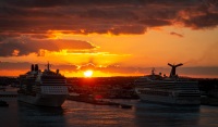 Arriving in Nassau on Anthem of the Seas