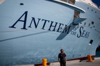 Anthem of the Seas docked in Nassau