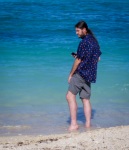 Paul at Long Wharf (Junkanoo) Beach in Nassau