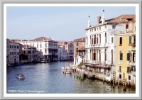 Venice: The Grand Canal (Canale Grande) from the Accademia Bridge
