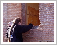 Suzanne checks out an Ancient Roman apartment