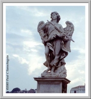 Statue on the Ponte Sant'Angelo (Sant'Angelo Bridge)