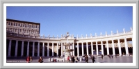 The colonnade in Piazza San Pietro by Bernini