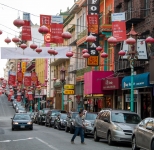 In Chinatown in San Francisco