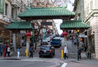 In Chinatown in San Francisco