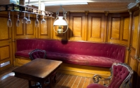 Captains Quarters on the Balclutha at the San Francisco Maritime National Historical Park