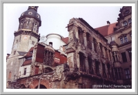 WWII Bomb Damage, Dresden