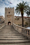 Land Gate in Korcula, Croatia