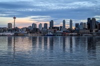 Seattle from the Bainbridge Island Ferry