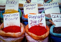 Spice market in Greneda, Spain