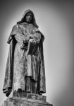 Statue of Giordano Bruno in Campo di Fiori in Rome